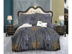 Комплект постельного белья 2-спальный, макси полисатин, Текстильная симфония, Омега