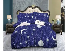 Комплект постельного белья 2-спальный, макси, полисатин, Текстильная симфония, Лунная Соната